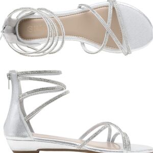 Dream Pairs Silver Sandals (8.5)